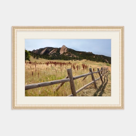 Chautauqua Park, Flatirons, Boulder, Colorado, Hiking, Nature, Decor, Photograph, Artwork, Wall Art, Colorado Photography, Print, Mountain