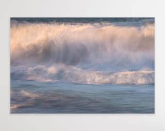 Moonstone Beach Canvas Print: Rhode Island Coastal Wall Art