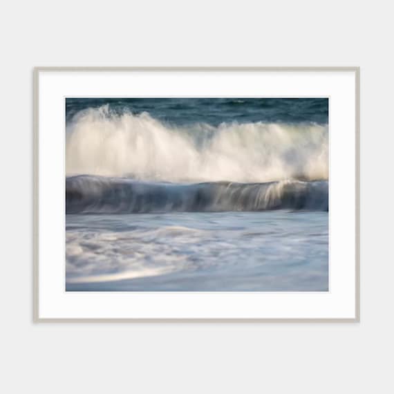 Ocean Wave Artwork, Moonstone Beach, Rhode Island Art, Coastal Artwork, Rhode Island Photograph, Ocean Waves Print, Seascape Photo, Waves