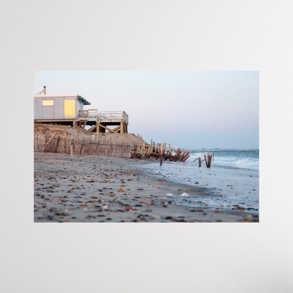 Moonstone Beach Shack ~ Moonstone Beach ~ South Kingstown, Rhode Island, Ocean, Photography, Canvas, Coastal, Decor, Wall Art