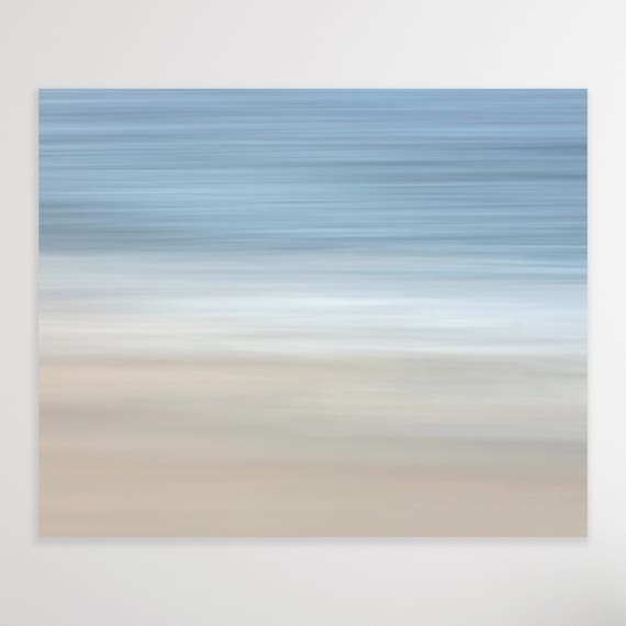 Coastal Abstract Art, Canvas Wall Art, East Beach, Rhode Island, Beach Photography, Canvas Art, Coastal Wall Art, Beach House Decor