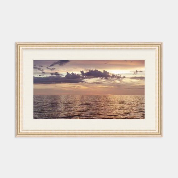 Naples Florida Photography, Rose Gold, Sunset, Vanderbilt Beach, Naples, Florida, Coastal Decor, Photograph, Artwork, Wall Art, Seascape, FL