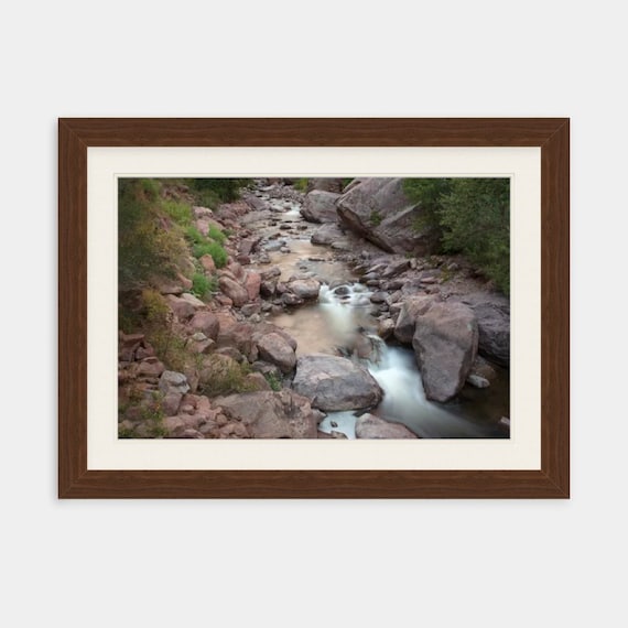 Eldorado Canyon State Park, Boulder, Colorado, Hiking, Nature, Waterfall, Decor, Photograph, Artwork, Wall Art, Colorado Photography, Art