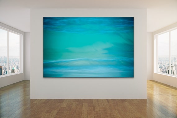 Turks And Caicos, Abstract, Ocean Photography, Canvas Art, Coastal Decor, Ocean Wall Art, Caribbean, Seascape, Ocean, Waves, Tropical Art