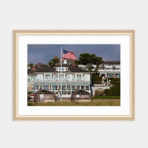 Chatham Beach House, Chatham Bars Inn, Chatham, MA, Cape Cod, New England, Beach House, Photograph, Artwork, Coastal Decor, Nautical, Photo
