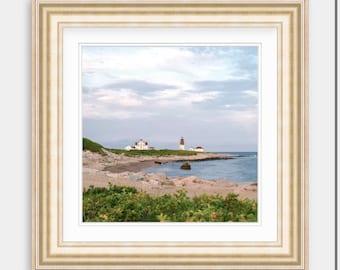 Point Judith Lighthouse Photo: Coastal New England Art Print