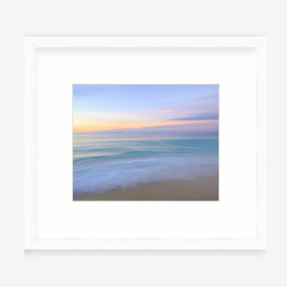 Gift Boxed, Framed Art, Turks and Caicos, Grace Bay Beach, Caribbean, Framed Print, Coastal, Tropical, Wall Art, Gift, Art, Abstract, Beach