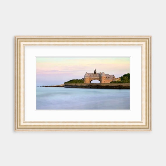 Framed Art, Narragansett Towers, Narragansett Beach, Rhode Island, Rhode Island Framed Art, Framed Print, Coastal Art, New England, Beach