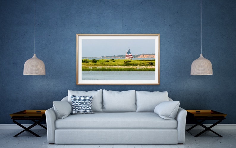 Americana Chappaquiddick Edgartown Martha's Vineyard Etsy