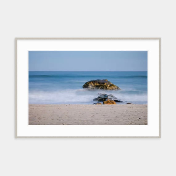 Framed Art, Scarborough Beach, Narragansett, Rhode Island, Rhode Island Framed Art, Framed Print, Coastal Art, Seascape, Beach, New England