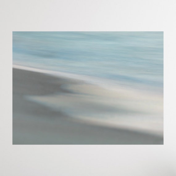 Coastal Abstract Art, Canvas Wall Art, East Beach, Rhode Island, Beach Photography, Canvas Art, Coastal Wall Art, Beach House Decor
