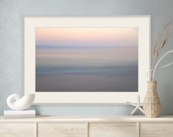 Coastal Abstract Canvas Art: Longpoint Beach, Martha's Vineyard