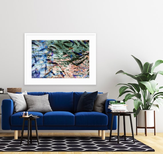 Bahamian Art, Bahamas, Atlantis, Paradise Island, Abstract, Art, Artwork, Photograph, Print, Koi, Caribbean Artwork, Koi Art, Tropical