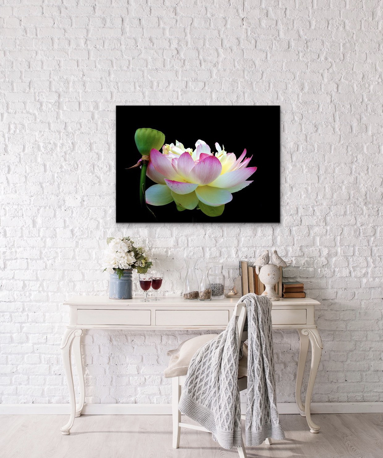 Lotus VIII Photograph Wickford Rhode Island Photo Flower Etsy
