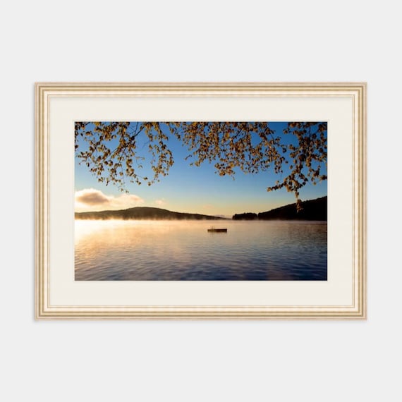 Framed Art, Lake Winnipesaukee, Meredith, New Hampshire, NH, Framed New England Art, Framed Print, Lakes Region NH, New England, Sunset