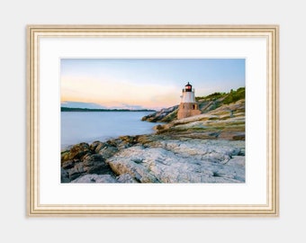 Castle Hill Lighthouse, Castle Hill Inn, Newport, Rhode Island, Fine Art, Canvas, New England, Newport Rhode Island Photography, Lighthouse