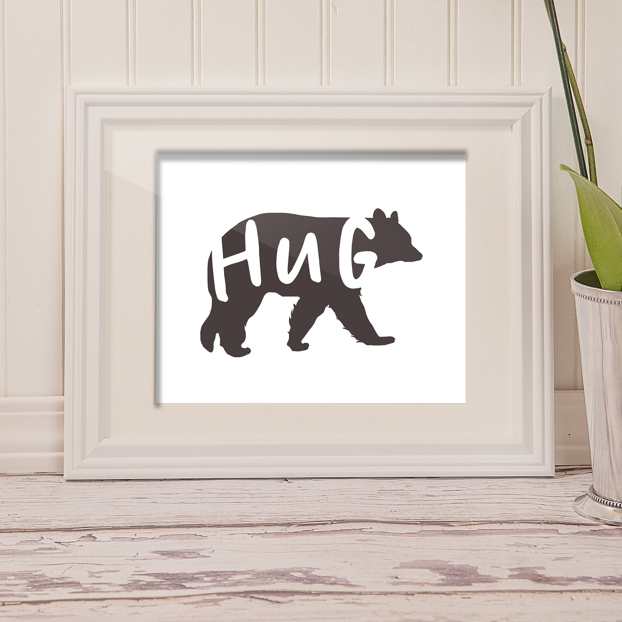 Bear Hug Instant Downloadable Print | Etsy