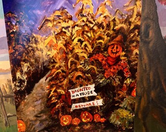 Haunted Hayride Print