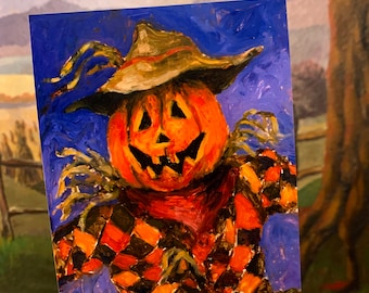 Jolly Scarecrow Print