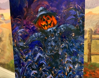 Midnight Scarecrow Print