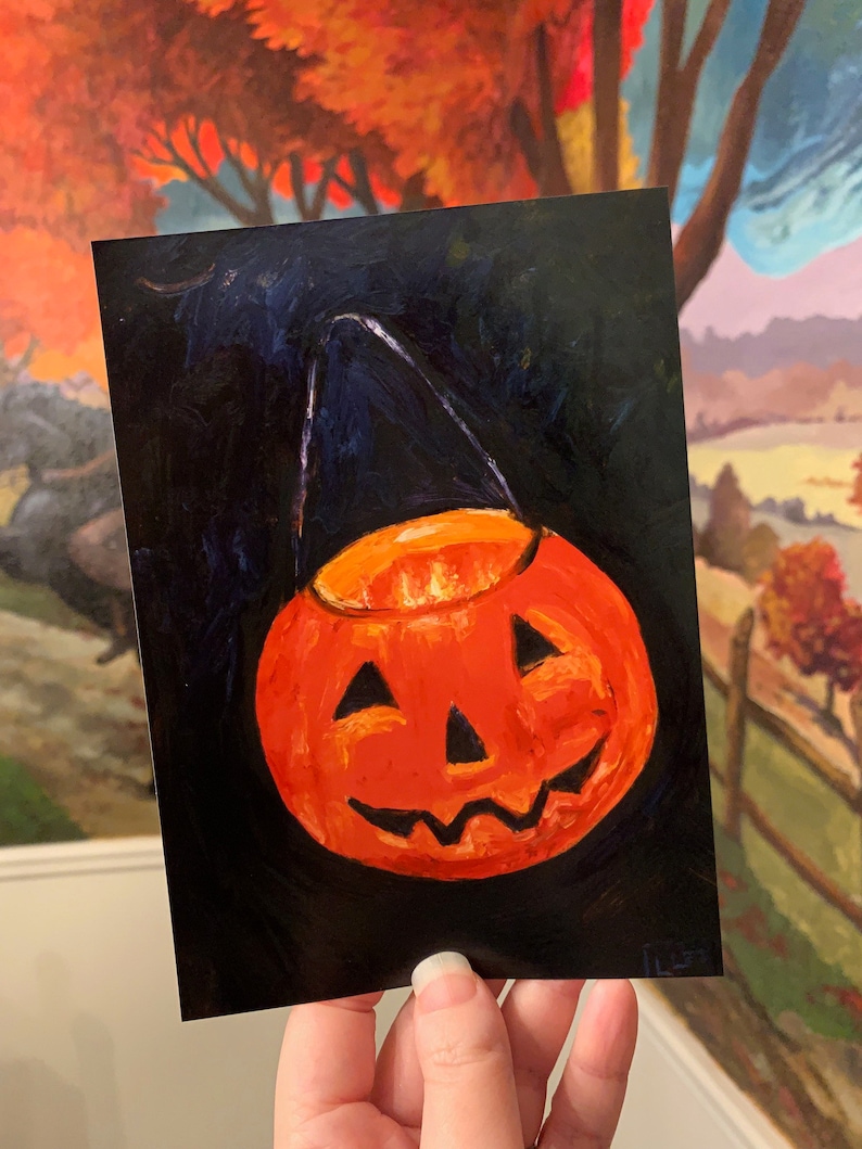 A Vintage Halloween Print image 1