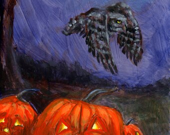 Midnight Flight 5x7" Print