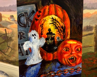 Halloween Medley 5x7" Print