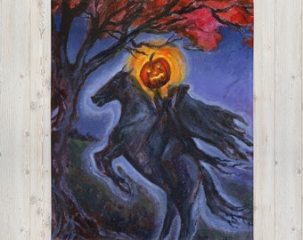 Kopfloser Reiter Überwurf-Decke: Gruseliges Halloween-Dekor