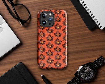Jack O Lantern Pattern iPhone Case: Spooky Halloween Phone Cover