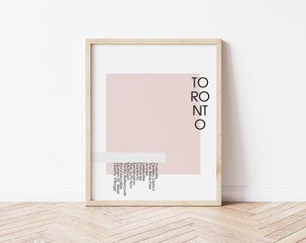 Toronto Print - Toronto - Toronto Art - Print - Art Print - Wall Art