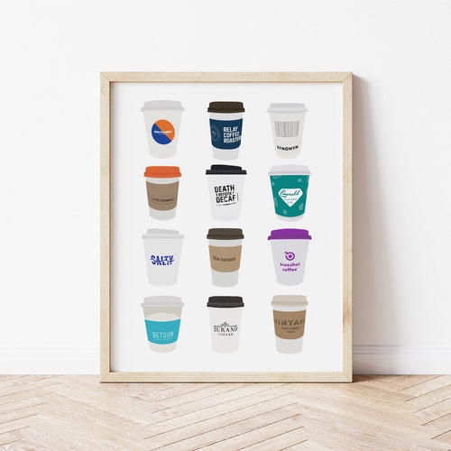 Hamilton Cafe Print Hamilton Coffee Shop Print Hamilton Etsy Canada