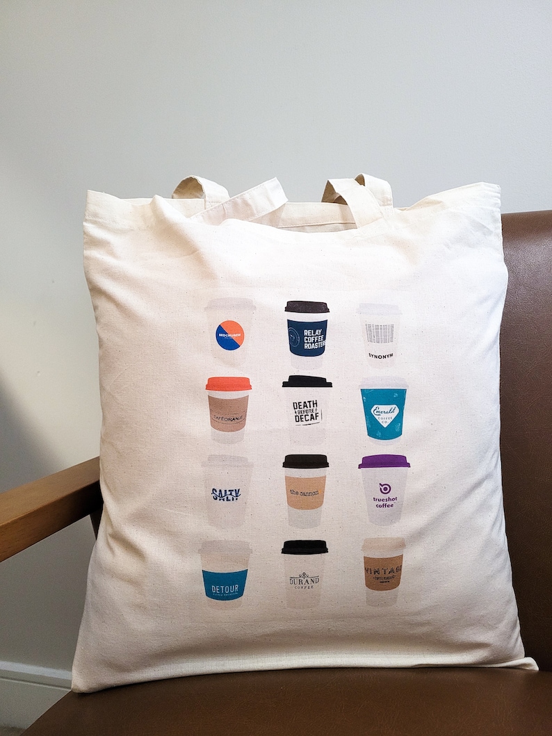 Hamilton Tote Bag  Coffee Gift  Tote Bag  Canvas Tote Bag  image 1