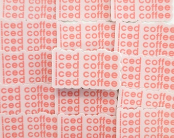 Iced Coffee Sticker