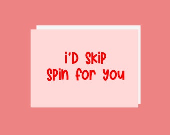 Spin Card, Love Card, Anniversary Card, Birthday Card