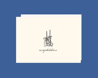 Congratulations Card, Wedding  Card