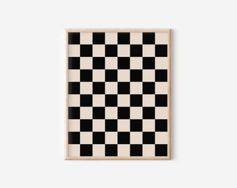 Checker Print - Digital Paper - Digital Print - Scrapbooking - Printable - Set of 2