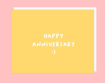 Happy Anniversary Card - Blank Card - Love Card - Blank Greeting Card - SnaptureThis