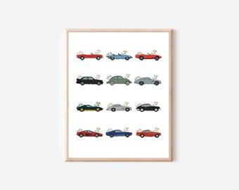 CAR X FLOWER PRINT V2 | SnaptureThis x ShannCreative
