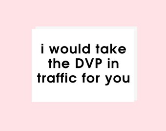 Funny Toronto Card - DVP Card - Funny Anniversary Card - Love Card - Friend Card