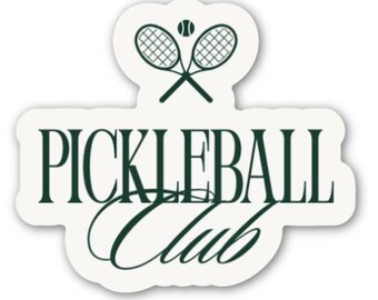 Pickleball sticker - scrapbook