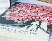 Unique Guestbook, Wedding Guest Book, Wedding Tree, Custom Guestbook, Tree Guestbook // Choose ArtPrint or Canvas // W-T05-1PS HH3