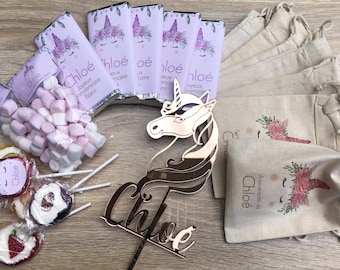 kit anniversaire licorne