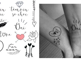 Téléchargement gratuit Images Tatouage Temporaire Mariage Etsy actualisé