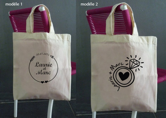 wedding tote bolsas for guests