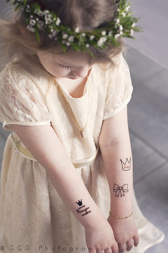 Tatouage Temporaire Anniversaire Enfant Etsy France