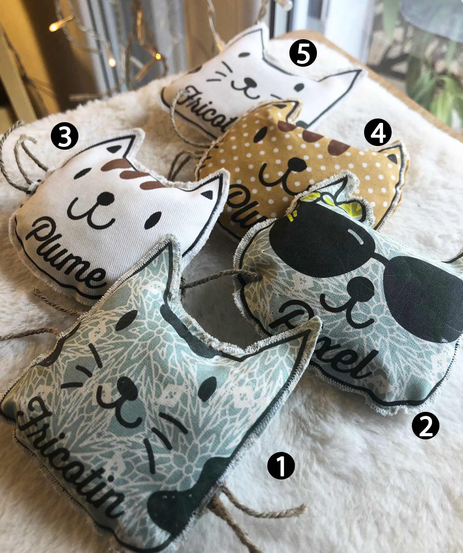 Jouet Chat Personnalisé - Herbe Au Chat