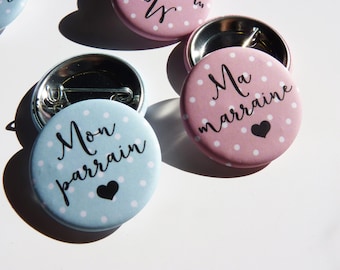 badge parrain OU marraine