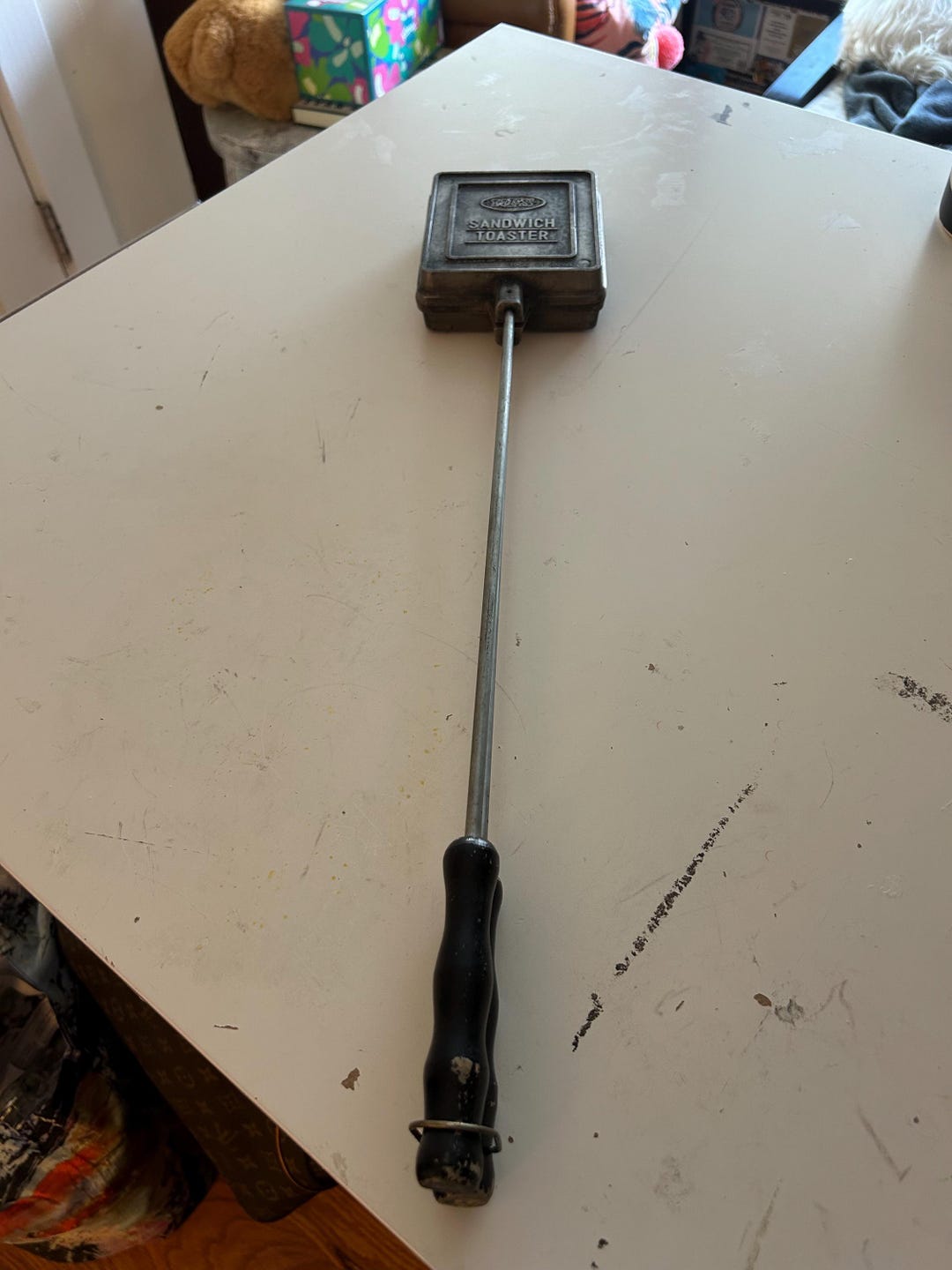 Rare Vintage Cast Iron Sandwich Toaster; Made in Japan by WFS; Toaster ...