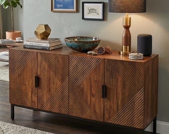 4-door multi-purpose storage cabinet / TV stand / storage cabinet