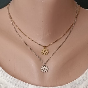 ネックレス・ペンダント TATIANA (Silver 925) Petite Fleur necklace 5BSH096 TATIANA】(Silver925) Petite Fleur Necklace 韓国発 (TATIANA